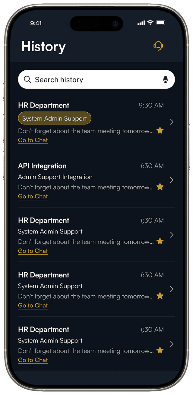Blugig App Screenshot